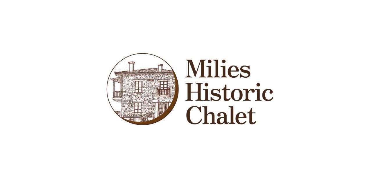 Milies Historic Chalet Pelion Villa Miléai Buitenkant foto