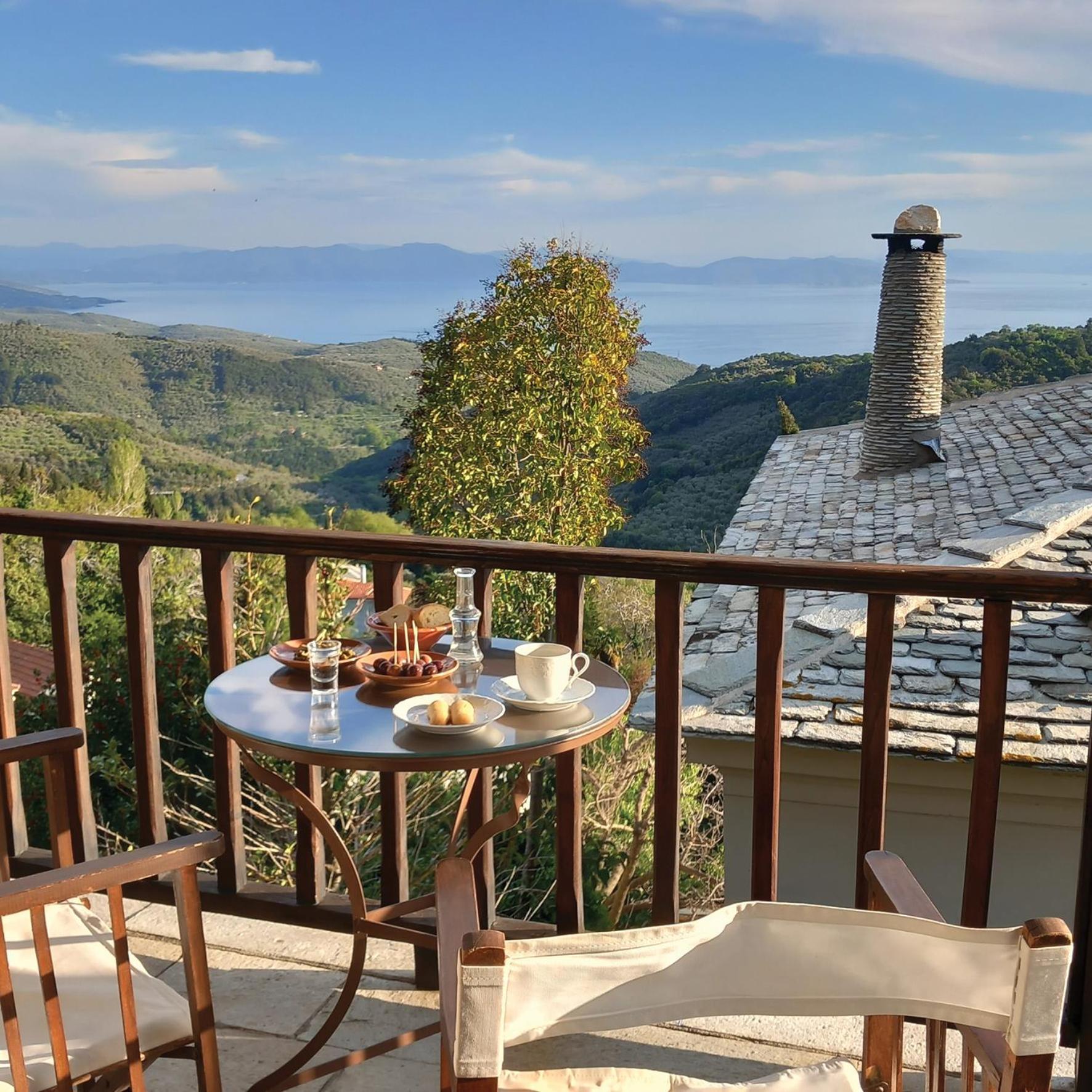 Milies Historic Chalet Pelion Miléai Buitenkant foto