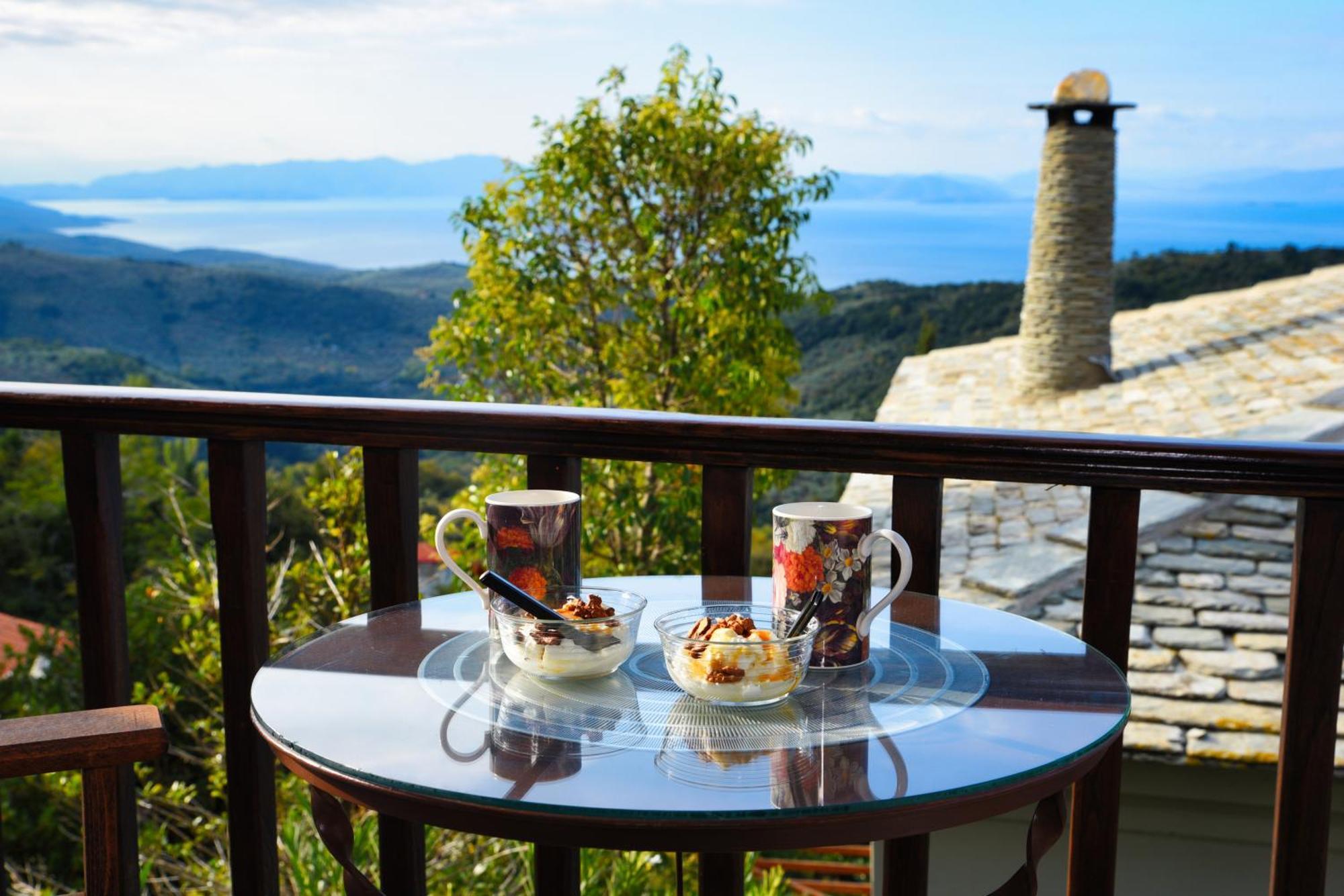 Milies Historic Chalet Pelion Villa Miléai Buitenkant foto