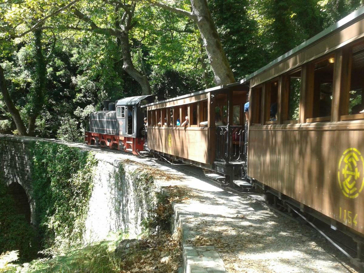 Milies Historic Chalet Pelion Villa Miléai Buitenkant foto